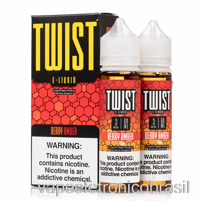 Vape Vaporesso Berry Amber - E-líquido Cookie Twist - 120ml 3mg